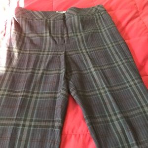 JJill size 6 plaid pant